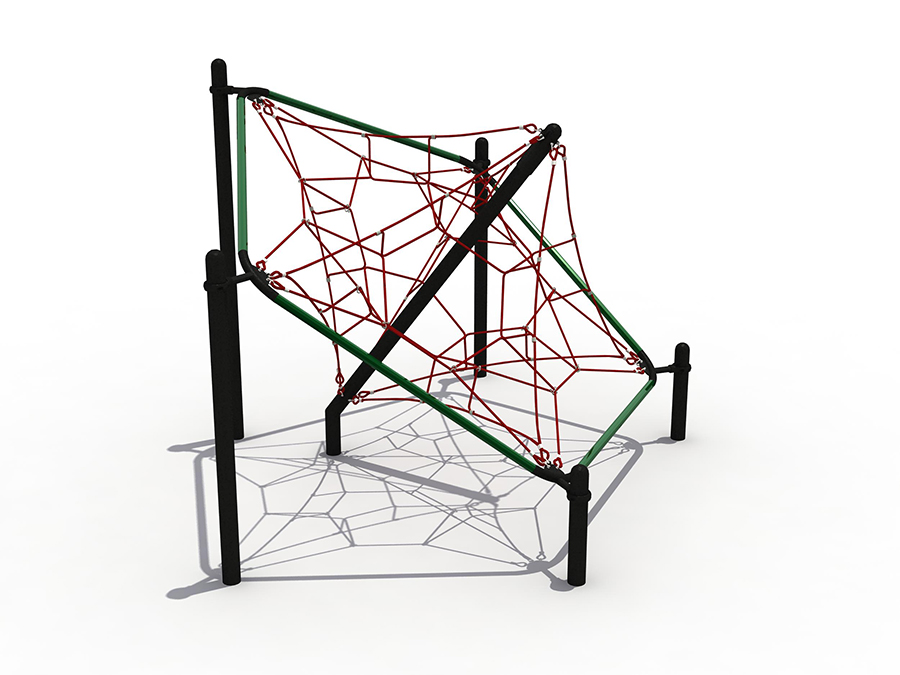 Small Backyard Child Climbing Rope Net Playground WD-QS004A-06010600 (3)