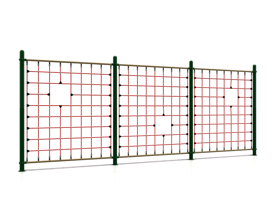 Outdoor Straight Rope Net Climbing Wall Playground WD-QS011-03101100 (1)