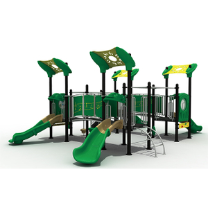 Kids Outdoor Modern Playground Plastic Playhouse Equipment