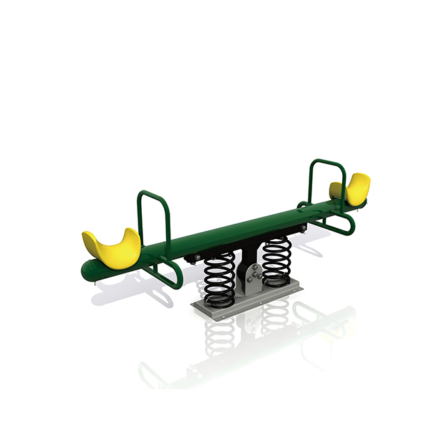 Amusement Park Games Double Springs Outdoor Seesaw Playground Playset ...