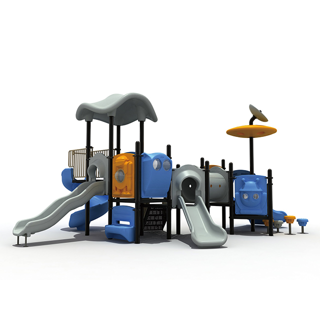 Children Science Fiction Customizable Outer Space Modular Slide Playsets Outdoor Unpowered Playground Equipment for Amusement Park