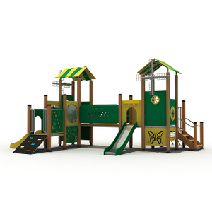 Quality HDPE Playset Outdoor Playground Equipment for School