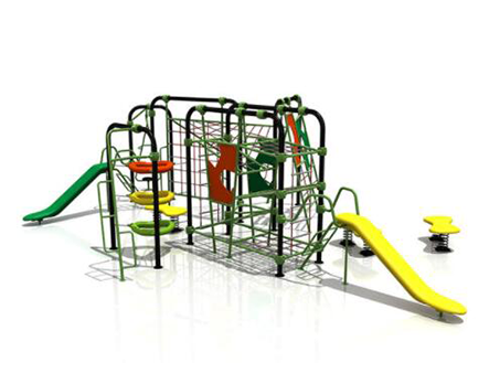 What are the common outdoor playground equipments for adults?