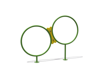 Outdoor Playground Doggie Hoop Jumping Equipment for Pets Park