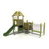 Customized Children Musical Outdoor Playground Slide Sets for School