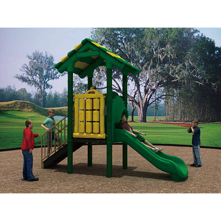 Adventure Park Forest Playground Outdoor Slide Playset for Children